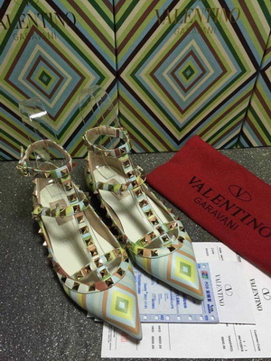 Valentino Shallow mouth flat shoes Women--041